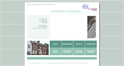 Desktop Screenshot of amershamdentalcare.com